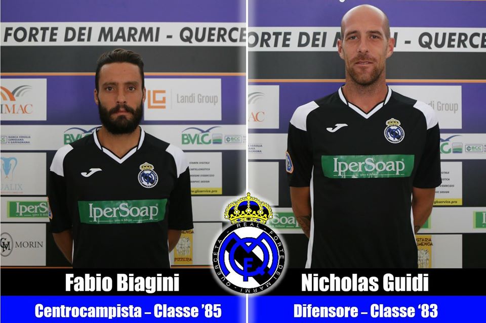 Serie D, Real Forte Querceta ufficiali le conferme di Biagini e Guidi