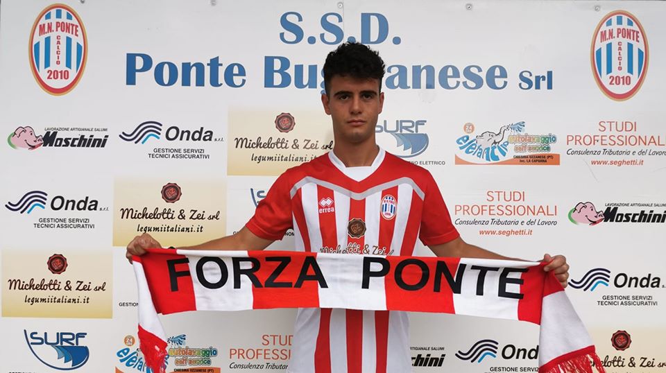 Promozione, Ponte Buggianese arriva il giovane difensore Giomi