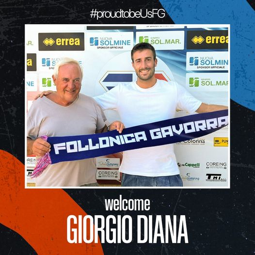 Serie D, Follonica Gavorrano ufficiale Diana