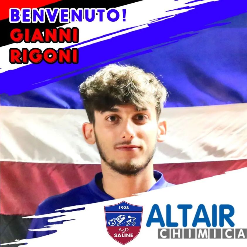 Promozione, Saline in blucerchiato l’attaccante Rigoni