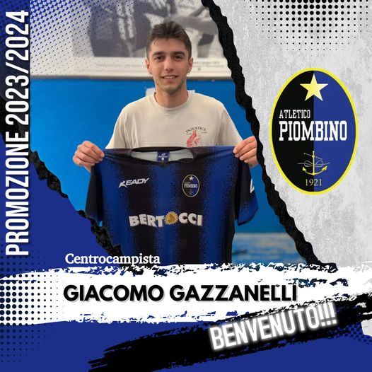 Promozione, Atletico Piombino arriva il centrocampista  Gazzanelli