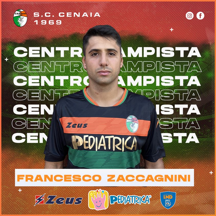 Serie D, Cenaia ufficiale Zaccagnini