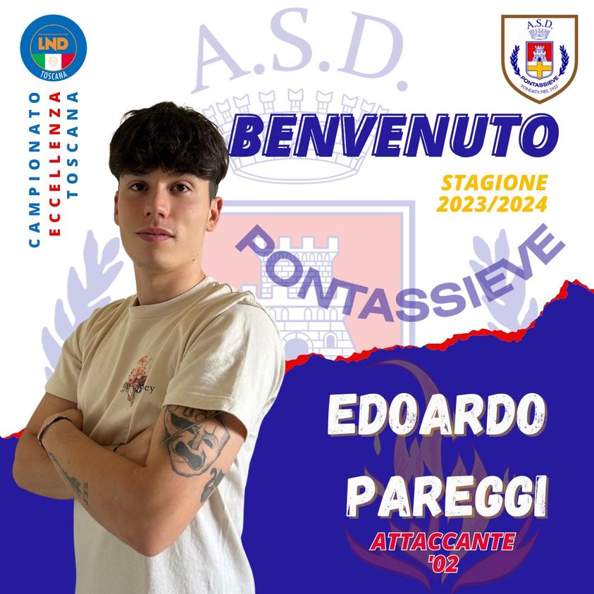 Eccellenza, Pontassieve ufficiale l’attaccante Pareggi