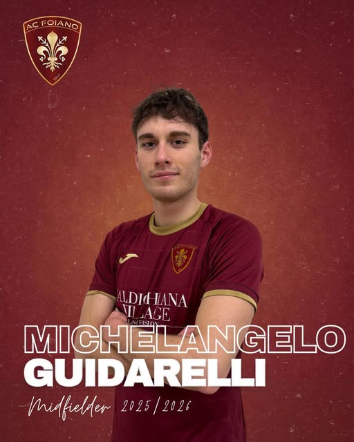 Nuova Foiano arriva il centrocampista Guidarelli